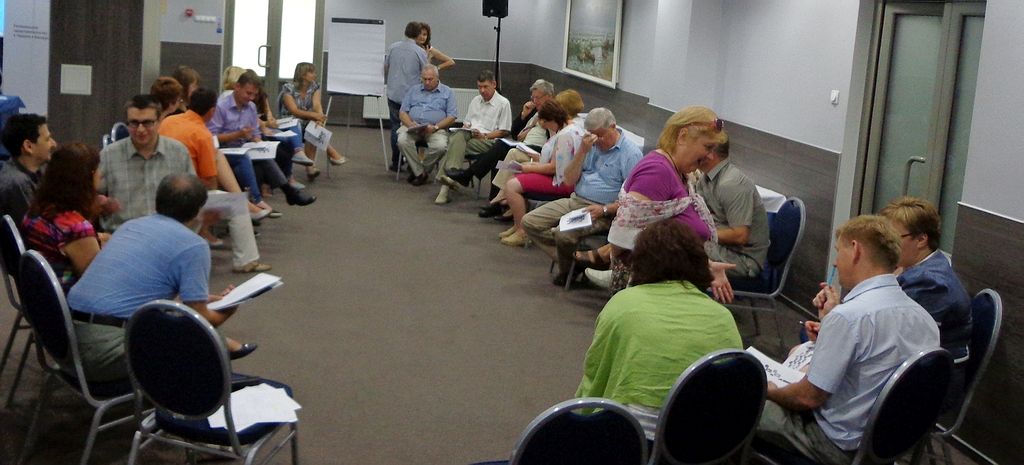 Продолжение работы в группах на конференции Ассамблеи Национальностей Украины
